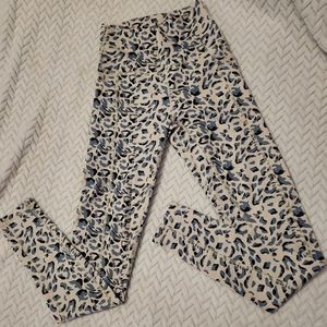 Echt Blue Leopard Leggings